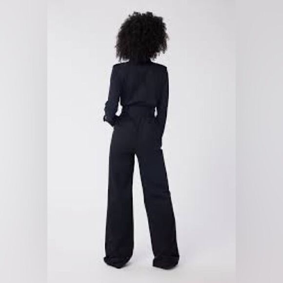 NWT Lita Ciara Twill Trench Jumpsuit - Picture 8 of 12